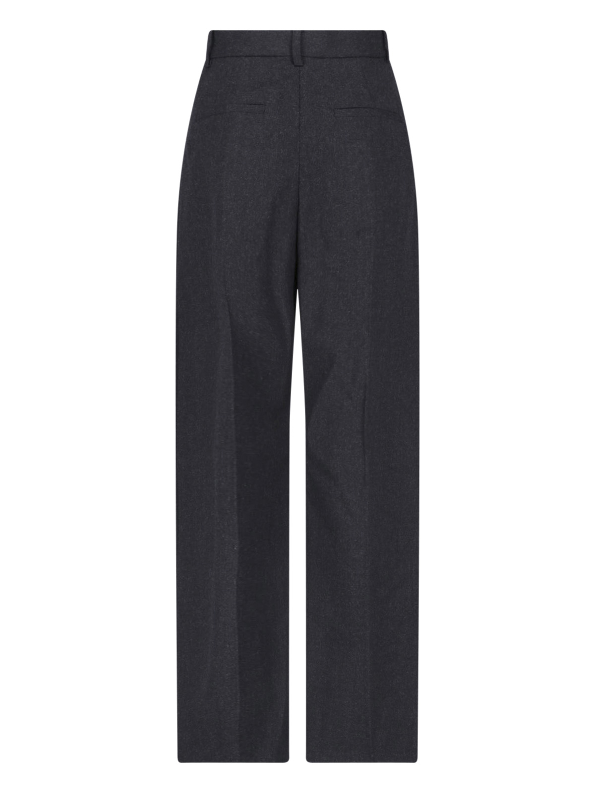 [VICTORIA BECKHAM] Trousers FW26 1226WTR002857QDARK GREY MELANGE