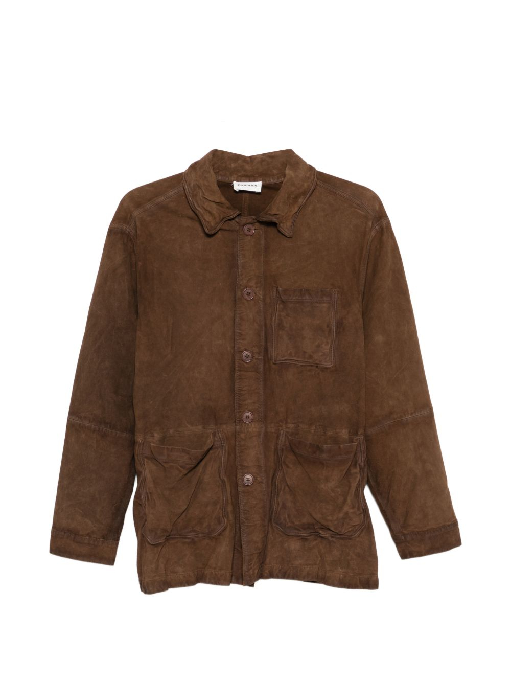 [PAROSH] Leather Jacket SS26 D431845MARFA066