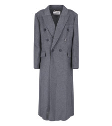 [VICTORIA BECKHAM] Coat FW26 1126WCT006440BDARK GREY MELANGE