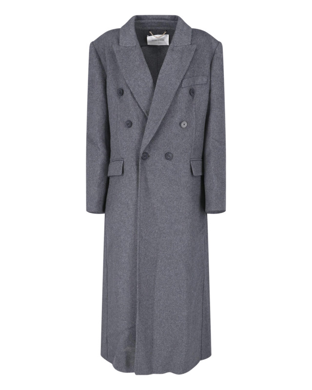 [VICTORIA BECKHAM] Coat FW26 1126WCT006440BDARK GREY MELANGE