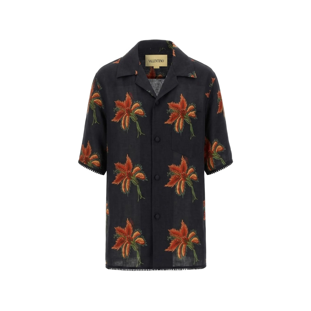 [Valentino] Shirts Short Sleeve SS26 8V3AAN11BA7  D5Y