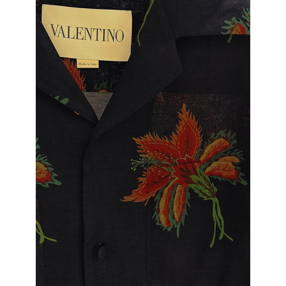 [Valentino] Shirts Short Sleeve SS26 8V3AAN11BA7  D5Y