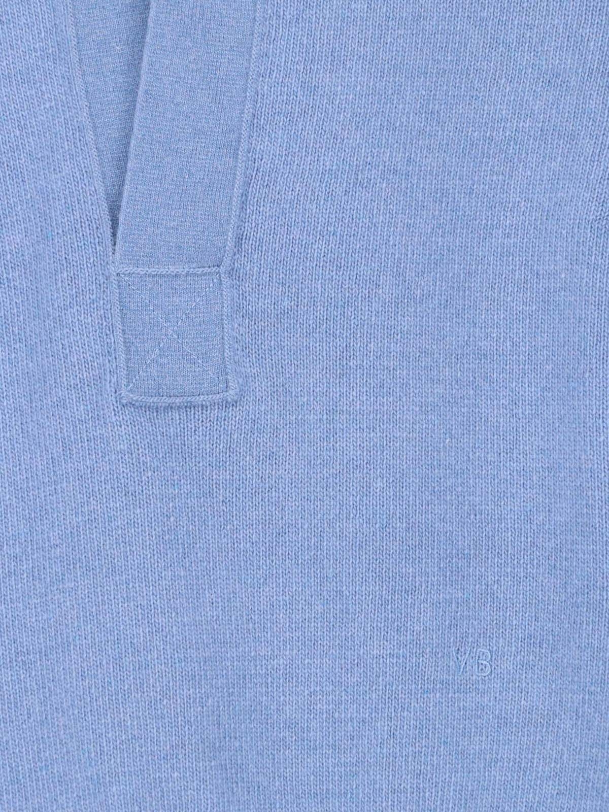 [VICTORIA BECKHAM] Knitwear FW26 1326KJU007475AOCEAN MIST MELANGE