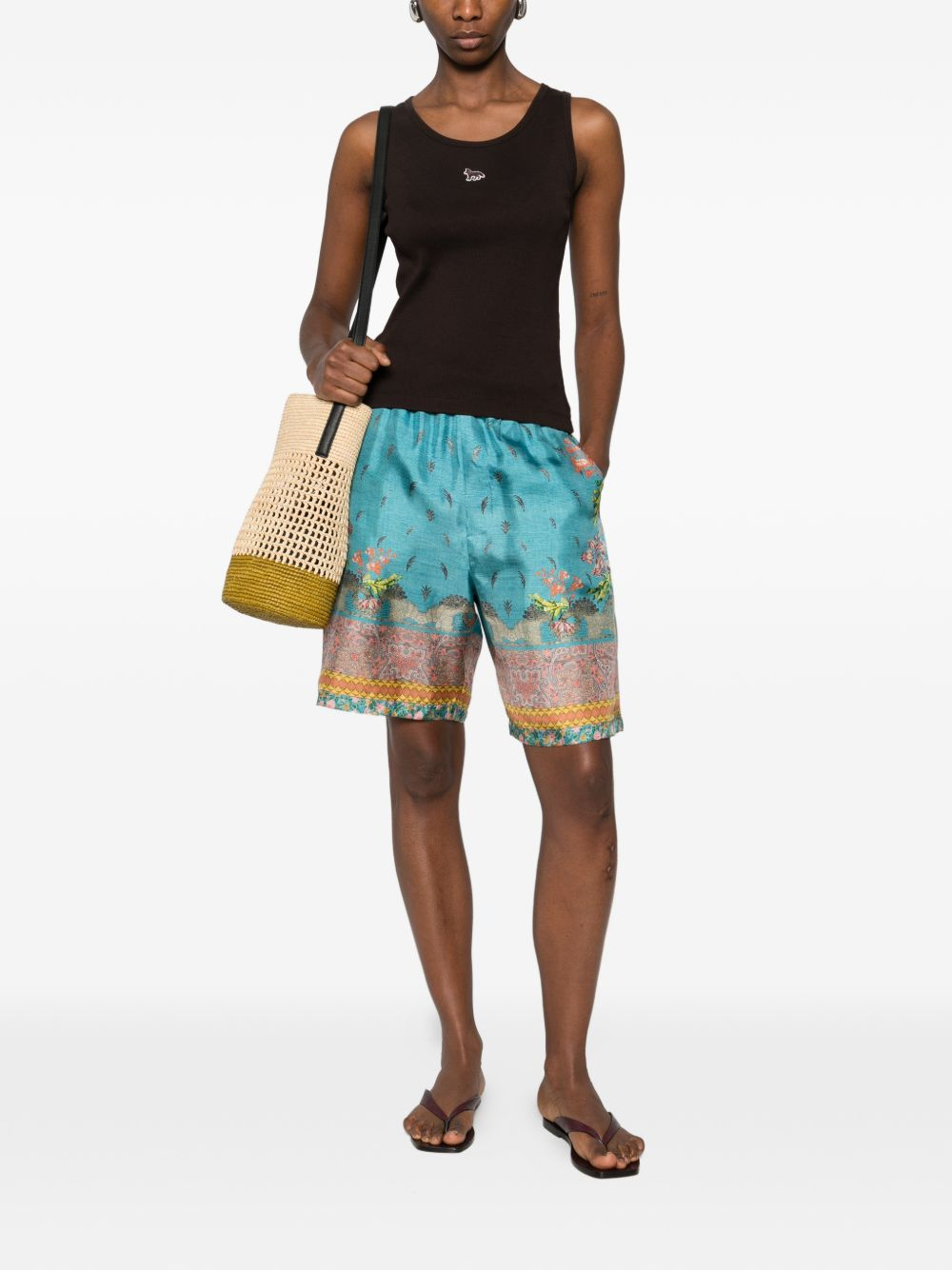 [Pierre Louis Mascia] Shorts SS26 ALOE/S-PN11765101518013