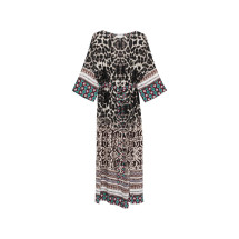 [Pierre Louis Mascia] Long sleeve dress SS26 TETRIS/SV-AB12178101518103