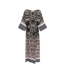 [Pierre Louis Mascia] Long sleeve dress SS26 TETRIS/SV-AB12178101518103