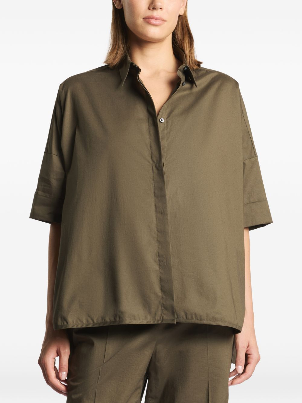 [Fay] Shirts Short Sleeve SS26 NCWA552552SZGRV613