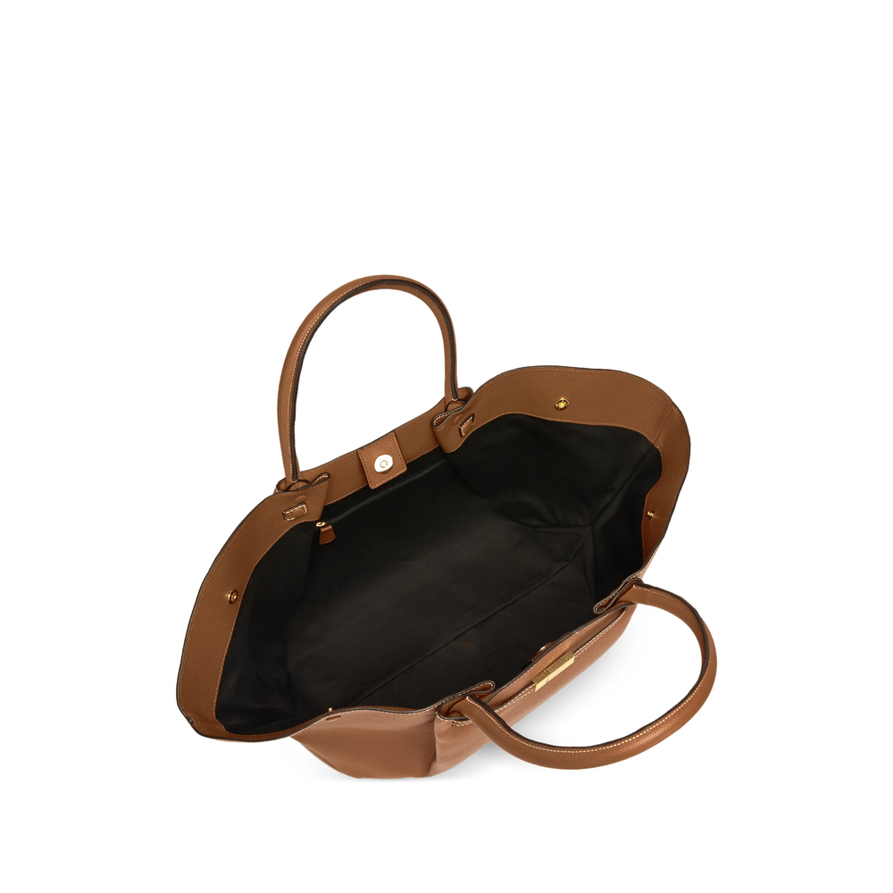 [DEMELLIER] Tote bag FW26 D90 NEW YORK TAN