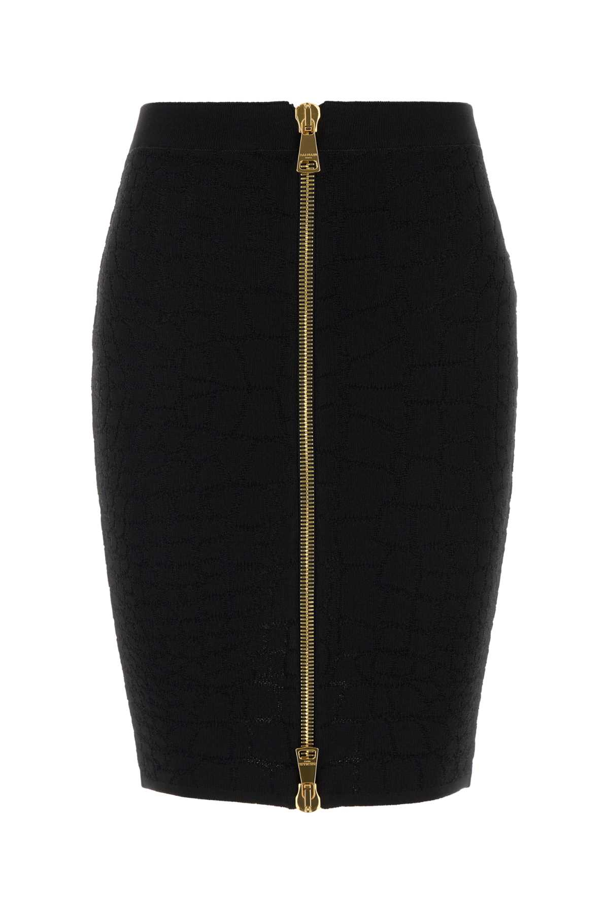 [Balmain] Mini skirt FW25 FF0LC290KJ14 0PA