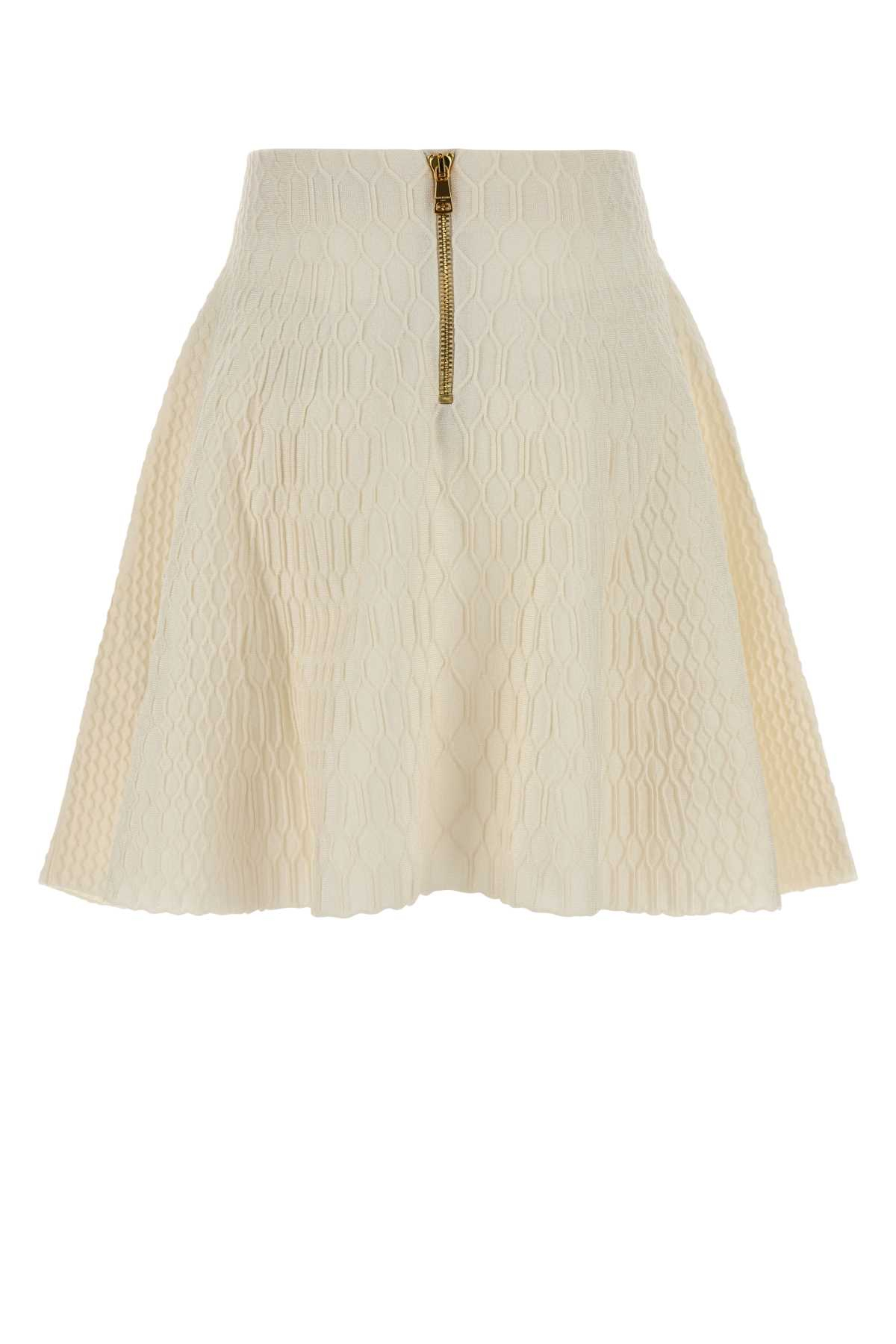 [Balmain] Mini skirt FW25 FF0LB923KJ03 0KA