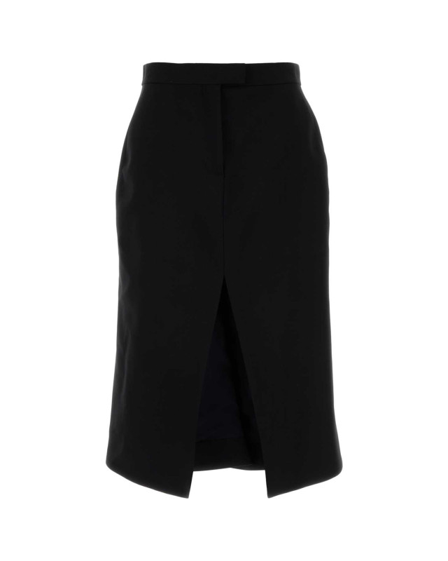 [Alexander McQueen] Midi skirt FW25 848863QJAFK 1000