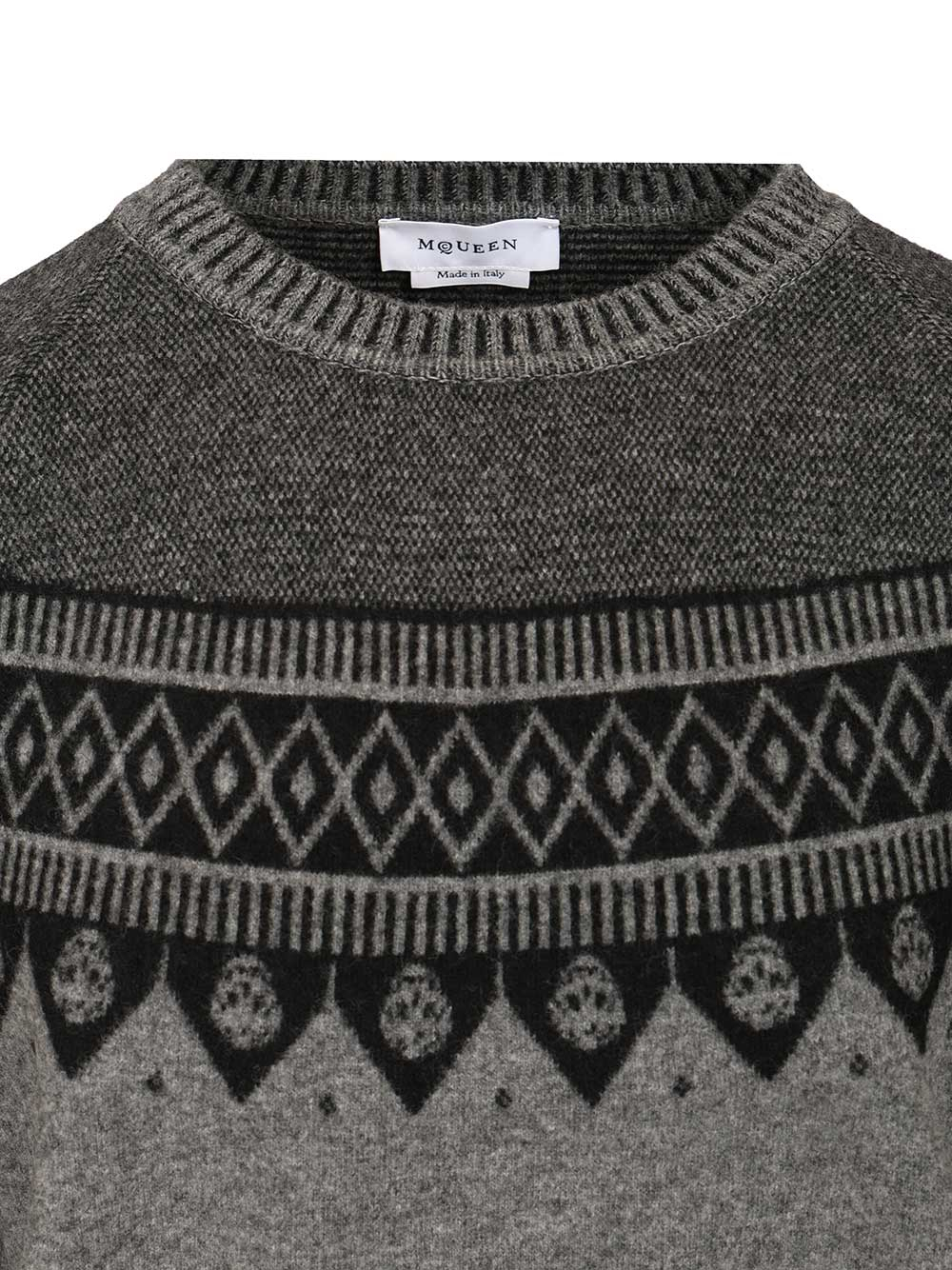 [McQueen] Knitwear FW25 839663Q1BD51363