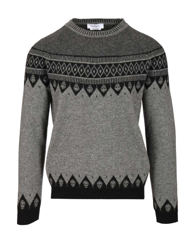 [McQueen] Knitwear FW25 839663Q1BD51363