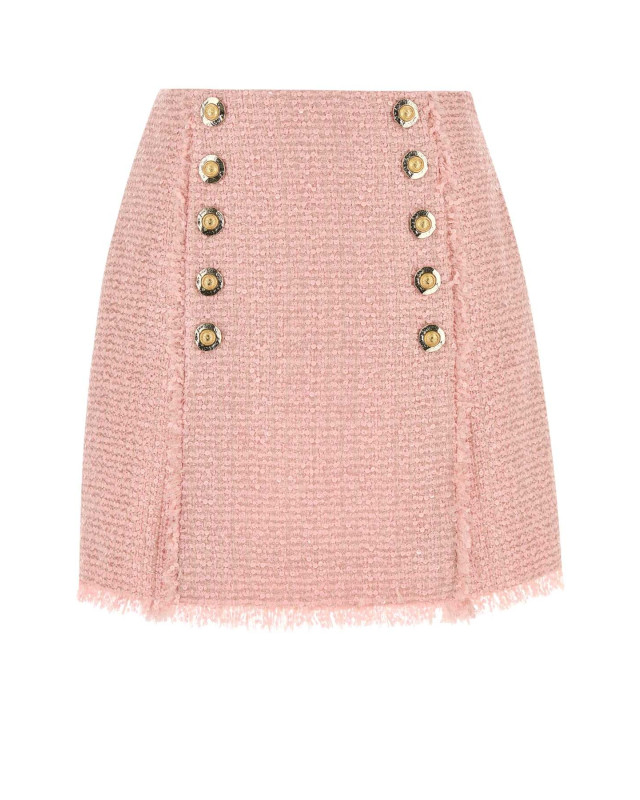 [Balmain] Mini skirt FW25 FF1LBA92XL01 4CU