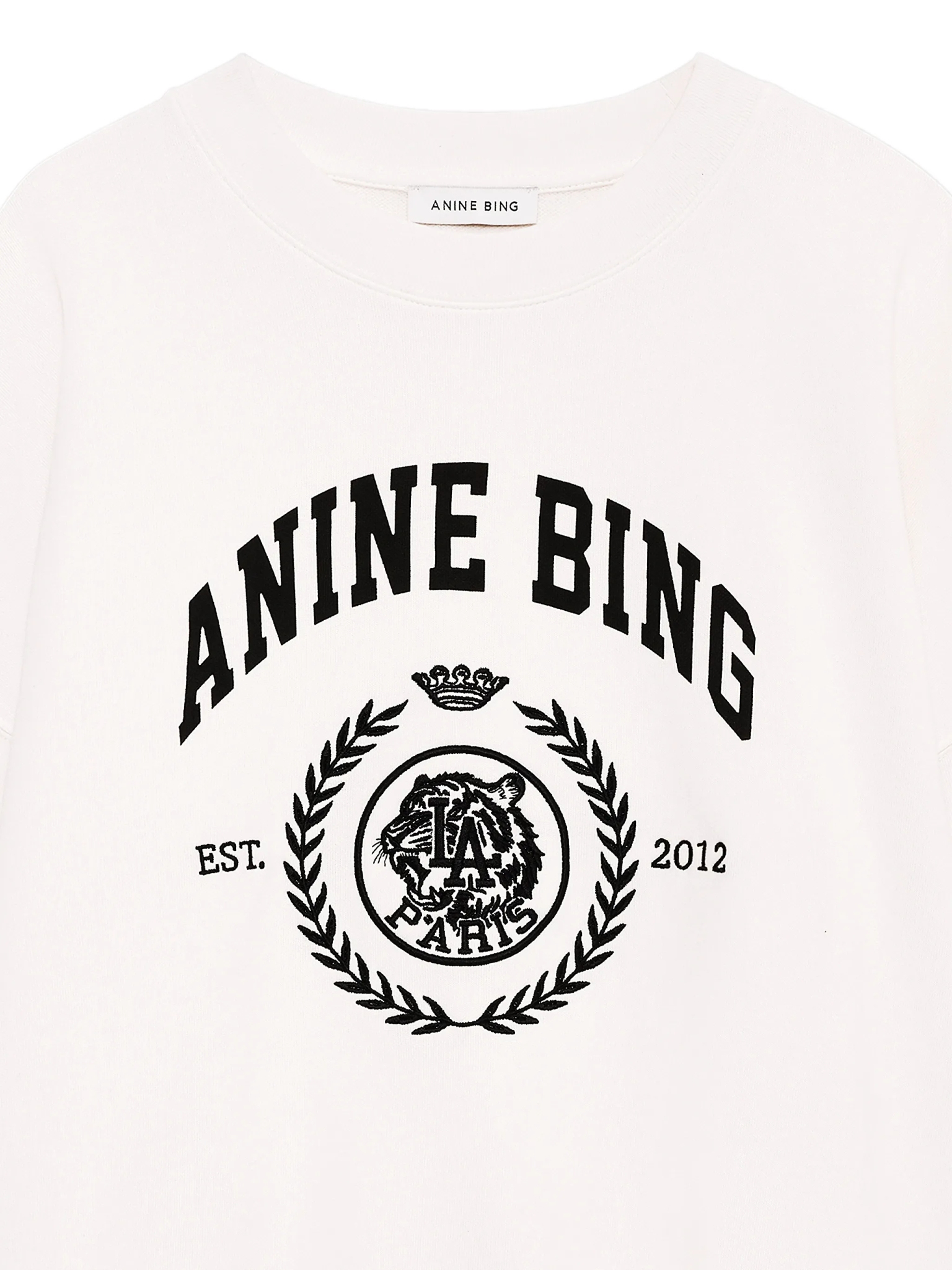[Anine Bing] Sweatshirt SS26 A0812486WKHA3ECRU