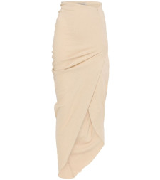 [Cortana] Midi skirt SS25 A2266BEIGE