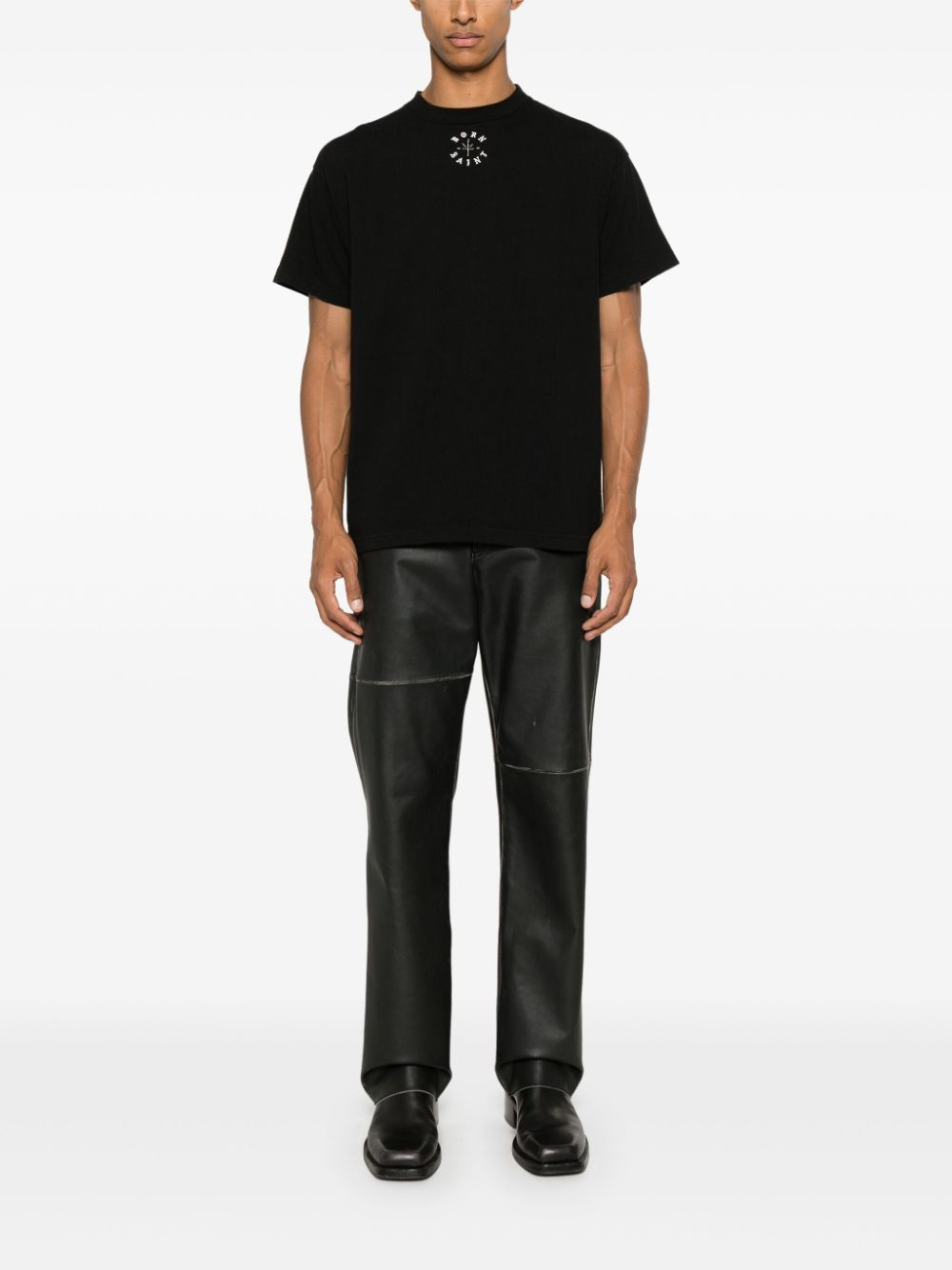 [SAINT MICHAEL] T-shirts Short Sleeve SS24 SMYS80000001BLACK