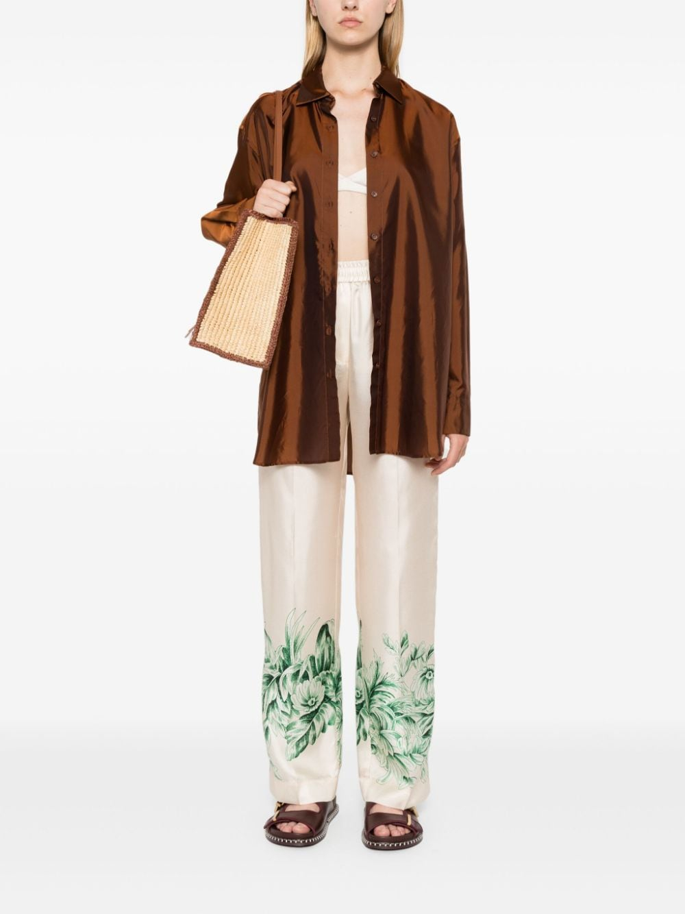 [F.R.S .] Trousers SS24 PA002421TE00783215