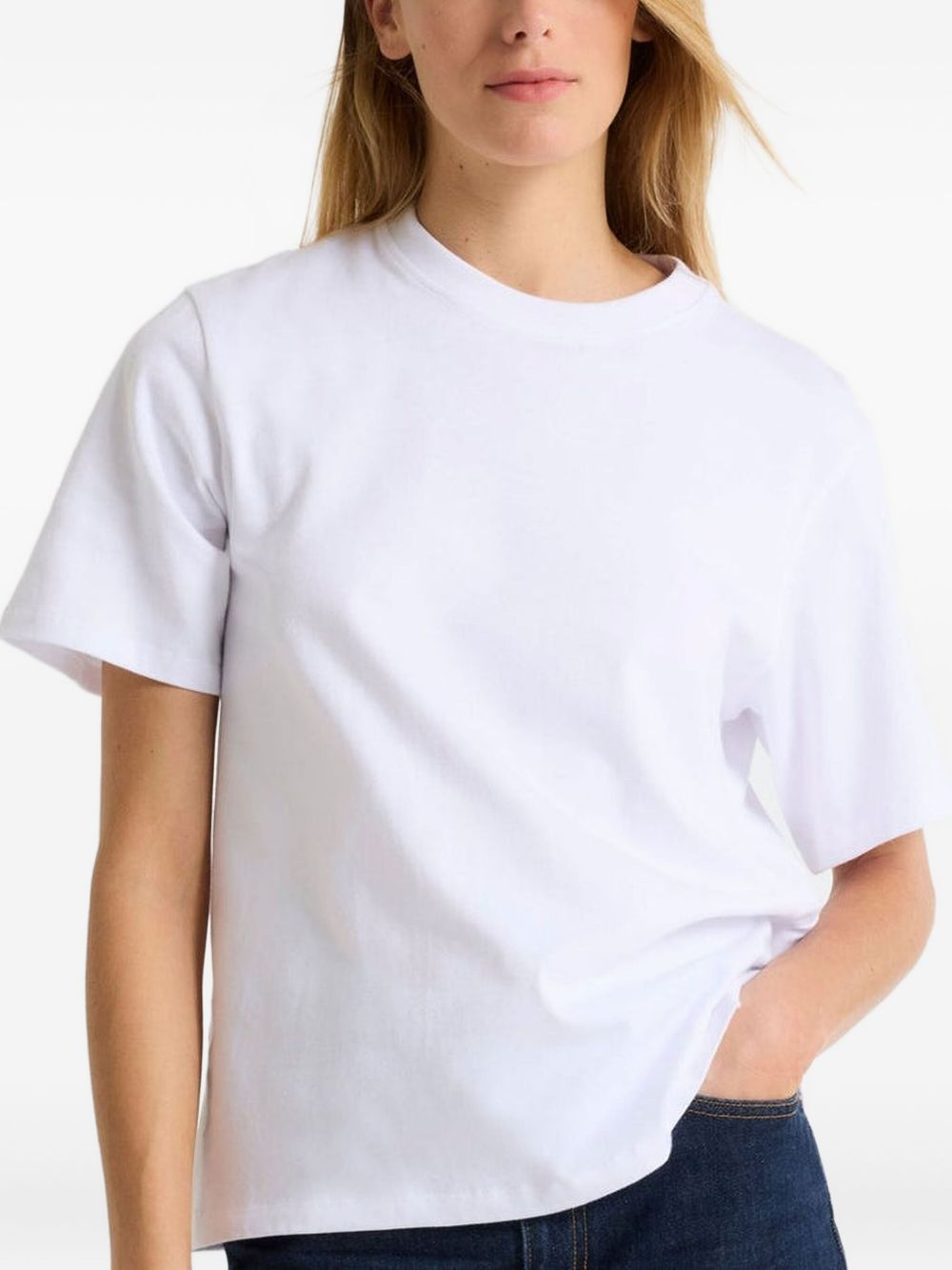 [Majestic] T-shirts Short Sleeve SS24 M406FTS787COLROND001