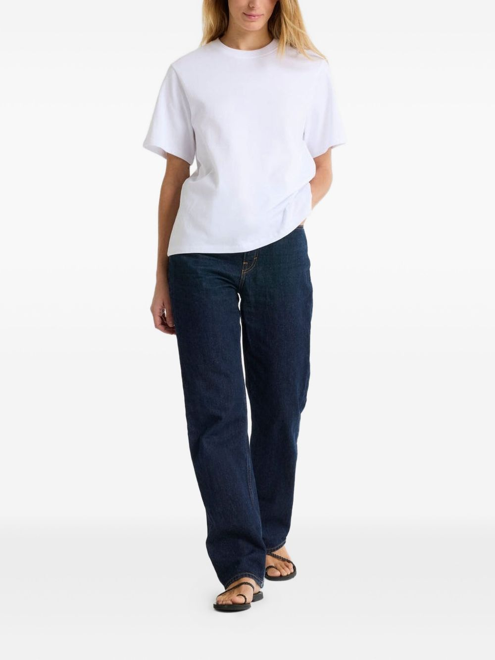 [Majestic] T-shirts Short Sleeve SS24 M406FTS787COLROND001