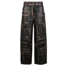 [FERMAS.CLUB] Trousers SS24 CARGOPANTSVINTAGEBLACK