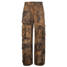 [FERMAS.CLUB] Trousers SS24 CARGOPANTSSTONEBROWN