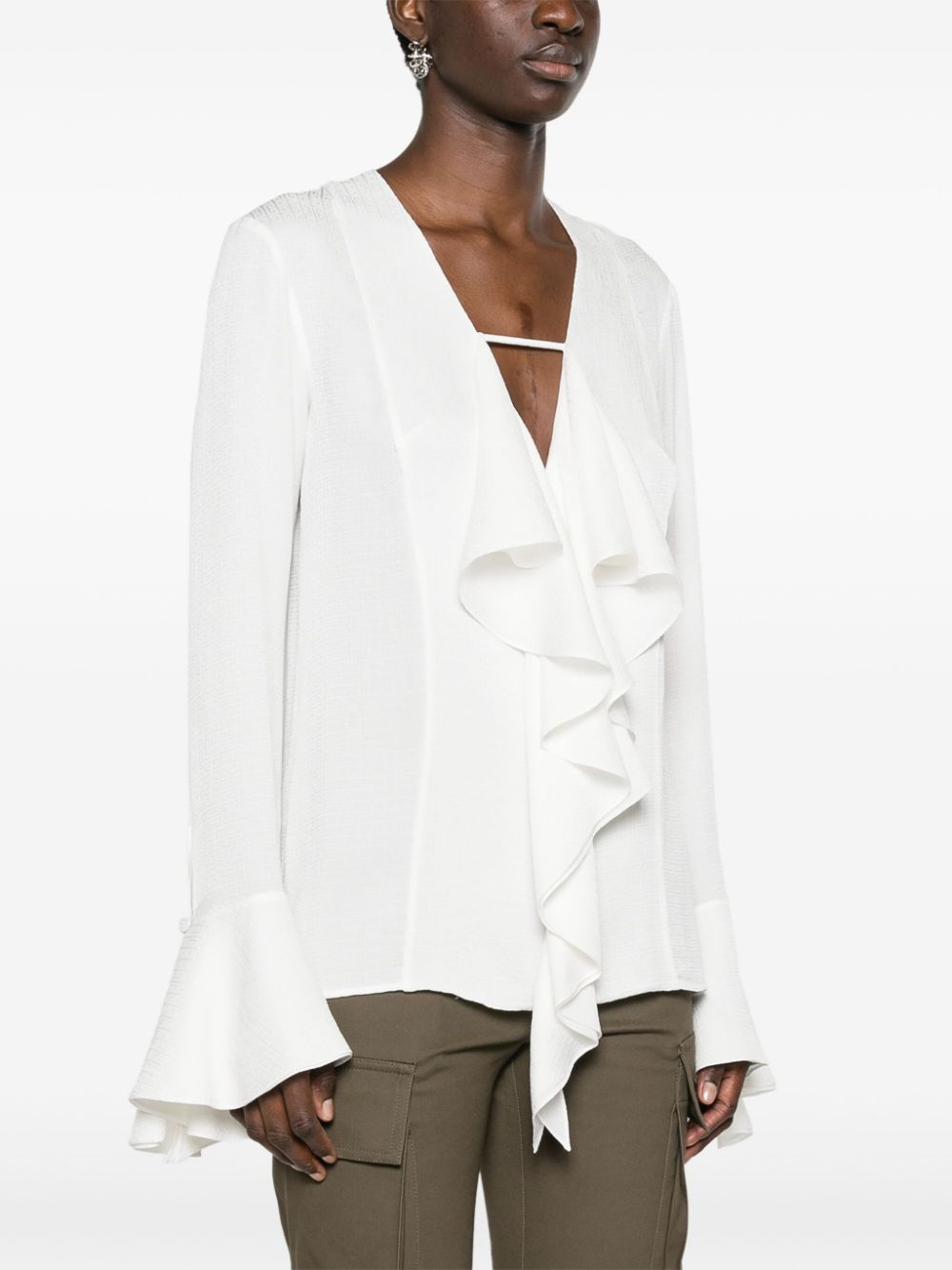 [Givenchy] Shirts Long Sleeve SS24 BW617J14W0100