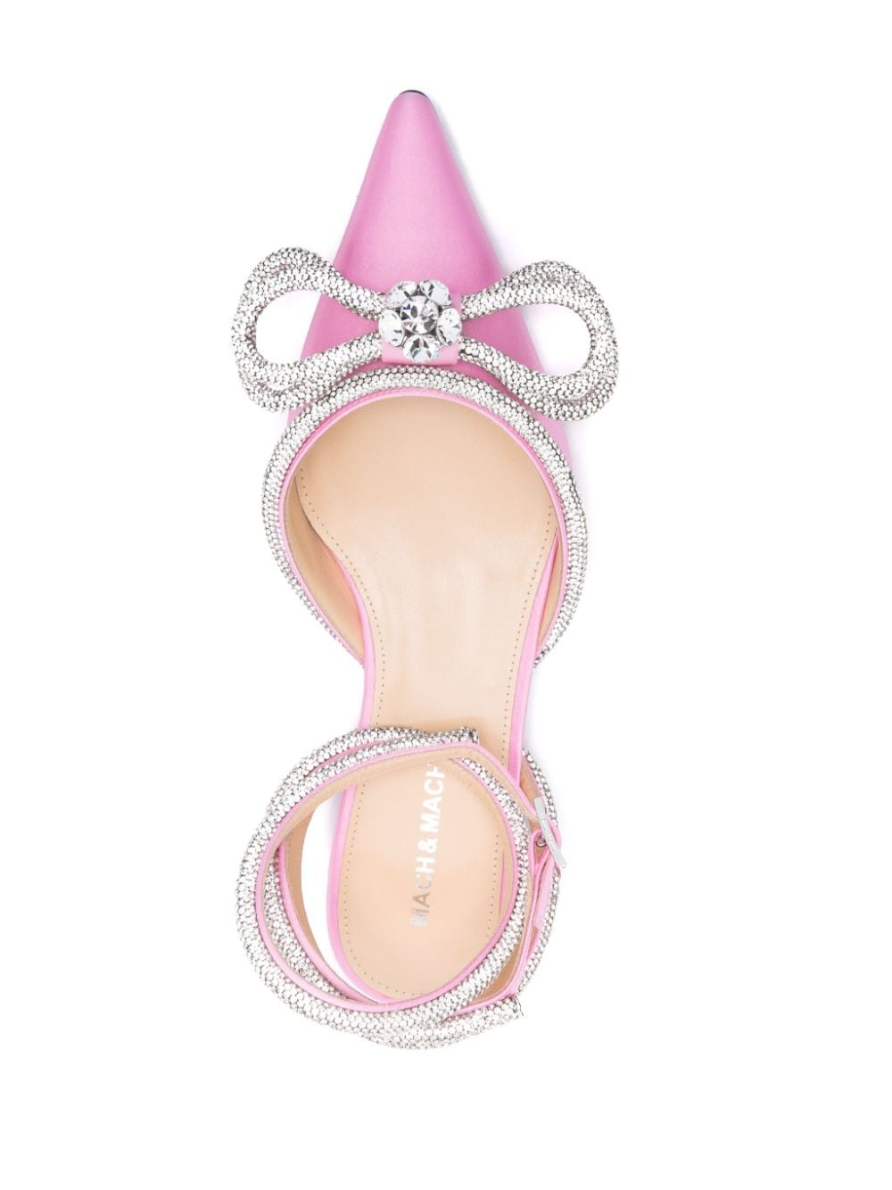 [MACH MACH] Flat shoes SS24 R24-S0017-CRP-922SATINPINK