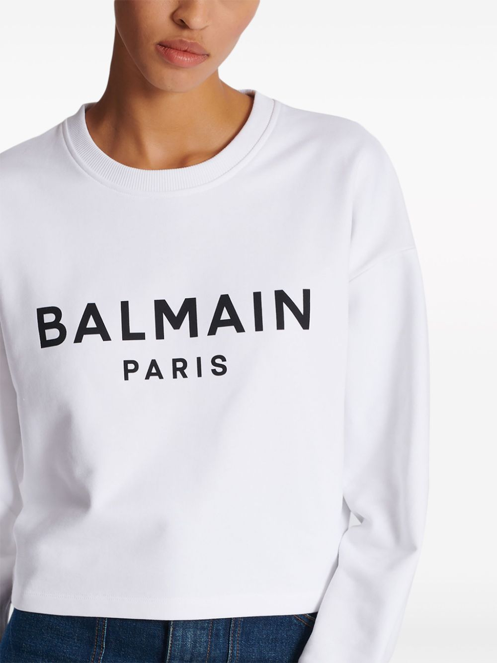[Balmain] Sweatshirt SS24 CF1JO065BB02GAB
