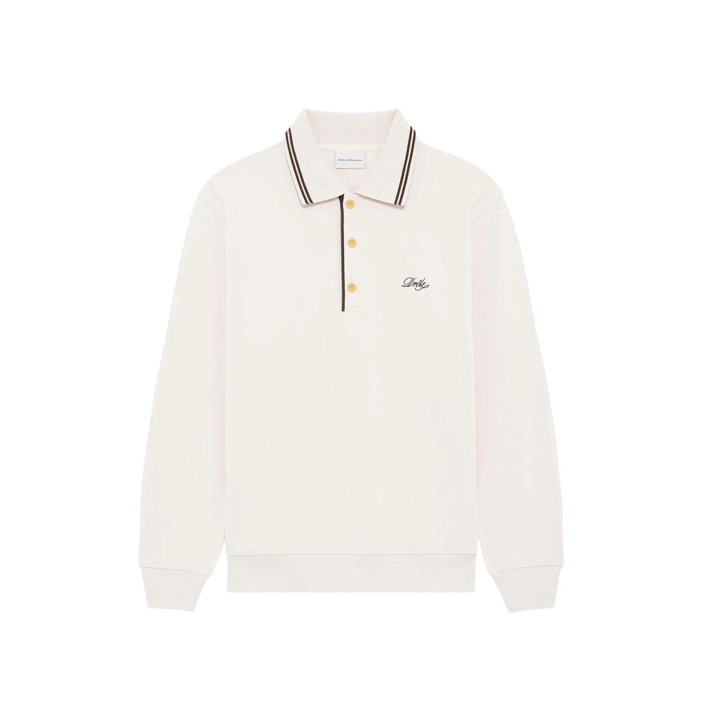 [DROLE DE MONSIEUR] Sweatshirt FW26 L-PL132 CO127 SAND