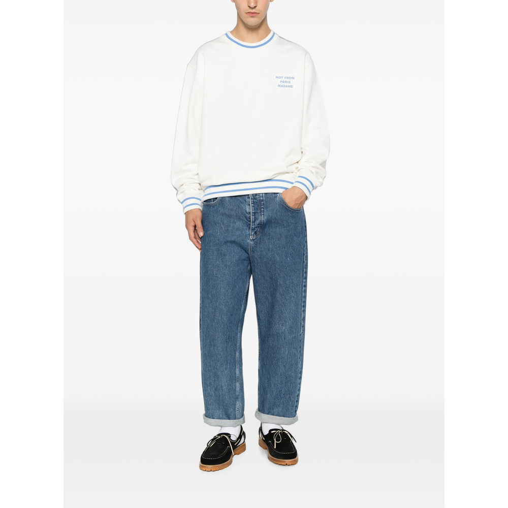 [DROLE DE MONSIEUR] Sweatshirt FW26 L-SW140 CO127 OFFWH