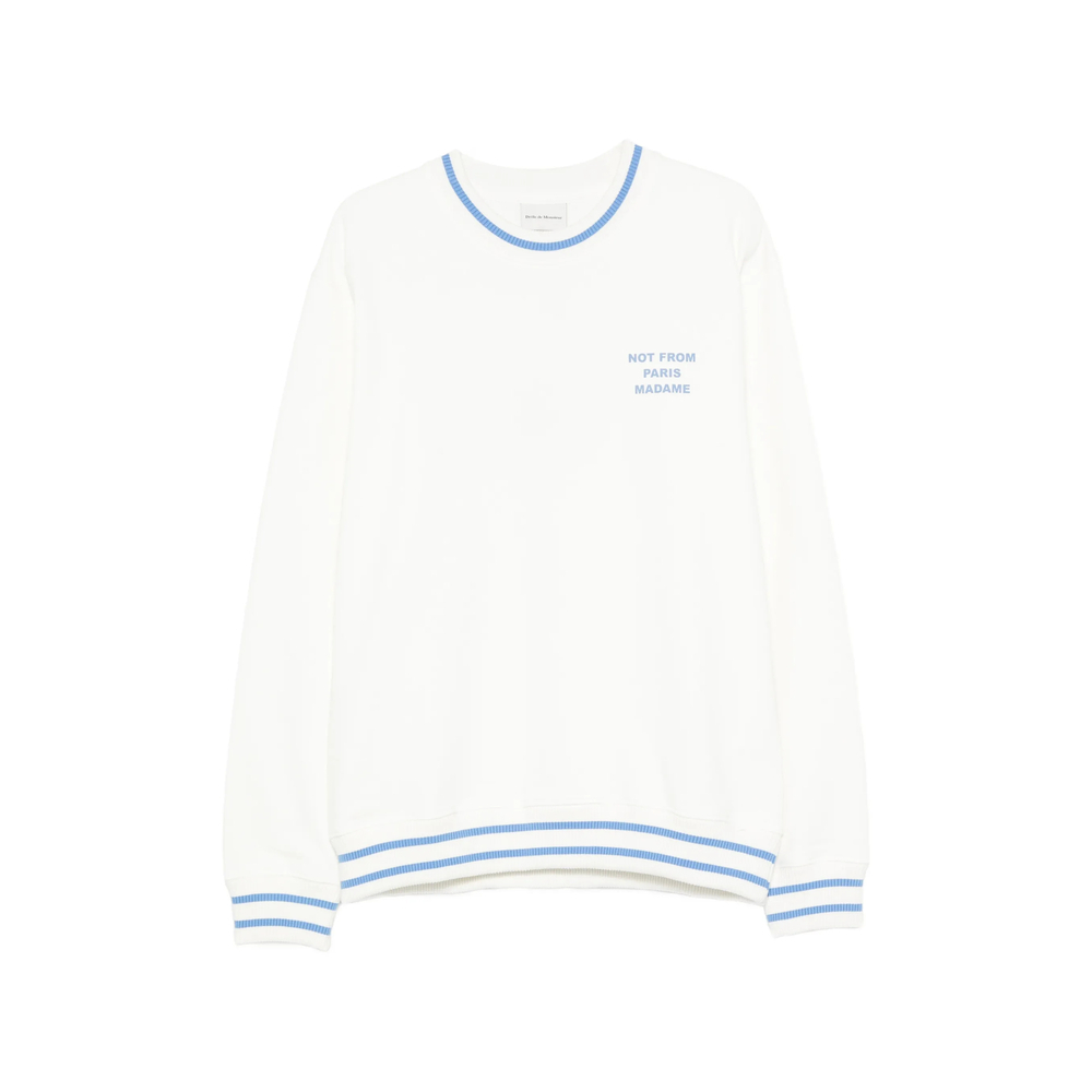 [DROLE DE MONSIEUR] Sweatshirt FW26 L-SW140 CO127 OFFWH