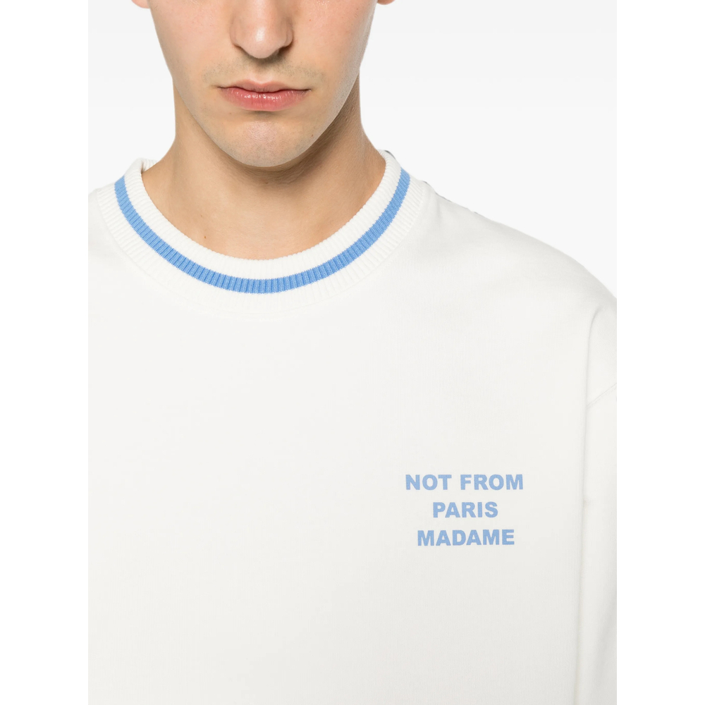 [DROLE DE MONSIEUR] Sweatshirt FW26 L-SW140 CO127 OFFWH