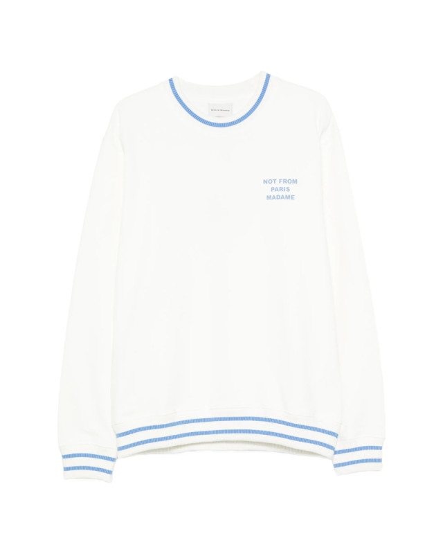 [DROLE DE MONSIEUR] Sweatshirt FW26 L-SW140 CO127 OFFWH