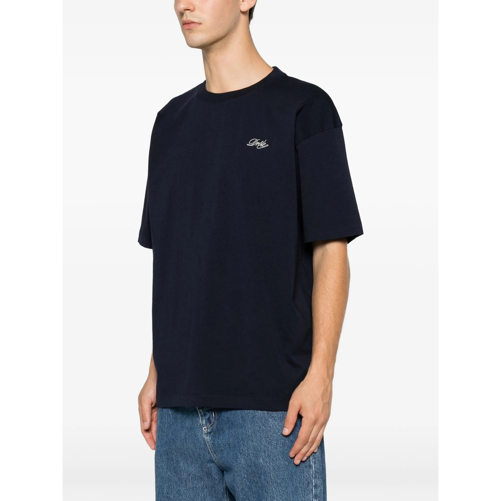 [DROLE DE MONSIEUR] T-shirts Short Sleeve FW26 L-TS324 CO311 NAVY
