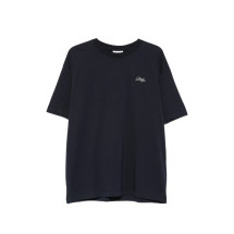 [DROLE DE MONSIEUR] T-shirts Short Sleeve FW26 L-TS324 CO311 NAVY