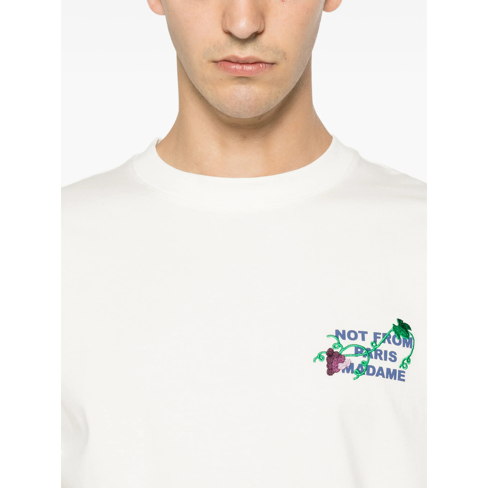 [DROLE DE MONSIEUR] T-shirts Short Sleeve FW26 L-TS327 CO248 OFFWH