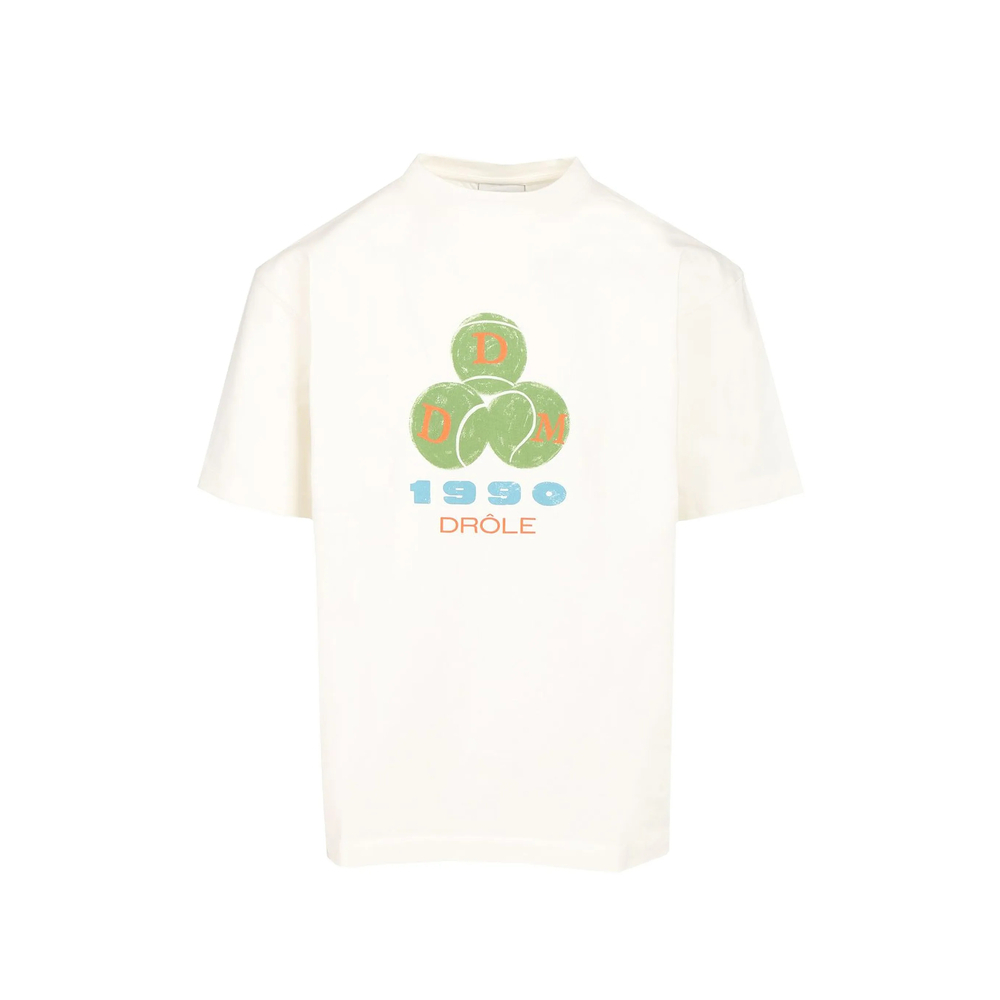 [DROLE DE MONSIEUR] T-shirts Short Sleeve FW26 L-TS328 CO248 OFFWH