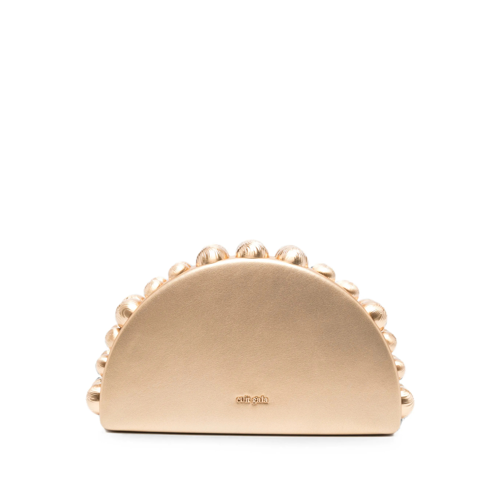 [Cult Gaia] Clutch bag FW26 HDBCL37205LR33 GILI BRASS