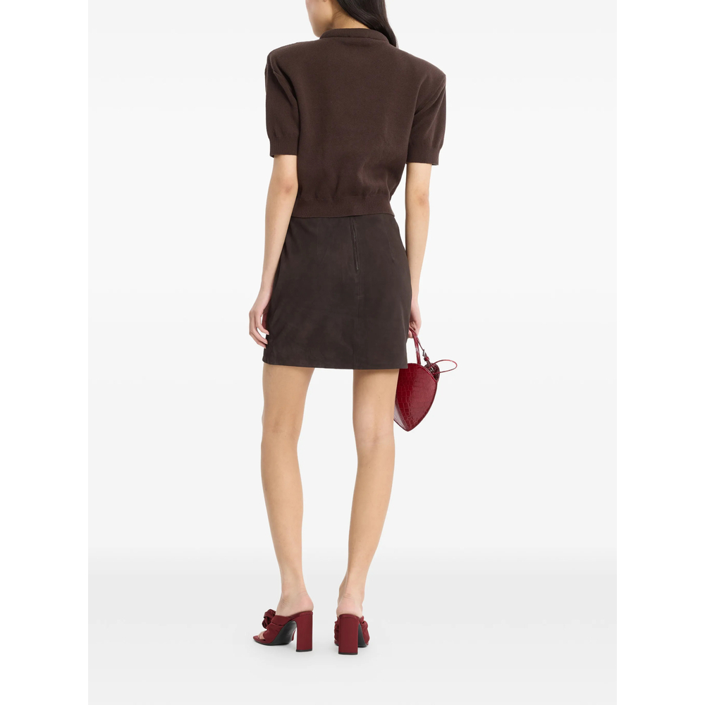 [ROTATE] Mini skirt FW26 1161681111 SUEDE MINI 1111