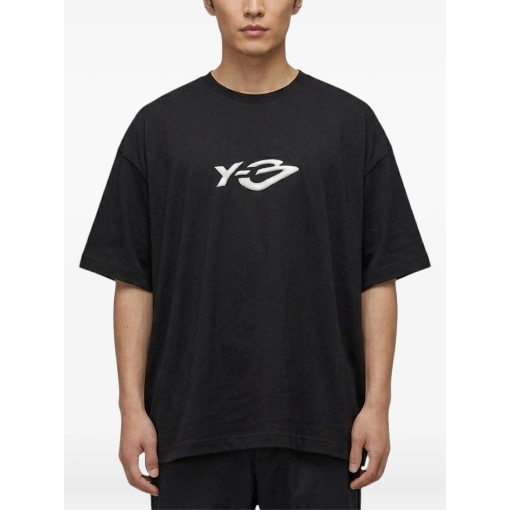 [Y-3] T-shirts Short Sleeve FW26 KQ8579  BLACK