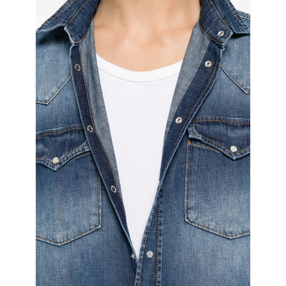 [Dondup] Shirts Long Sleeve FW26 UC343R MY5 800
