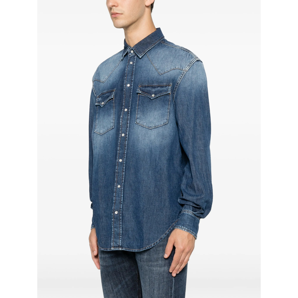 [Dondup] Shirts Long Sleeve FW26 UC343R MY5 800