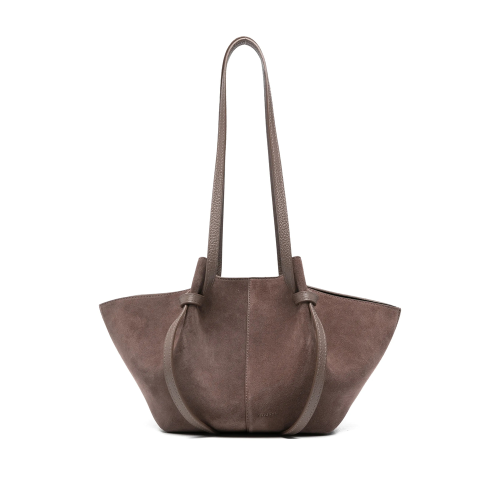 [YUZEFI] Shoulder bag FW26 MOCHI SUEDE NUTME