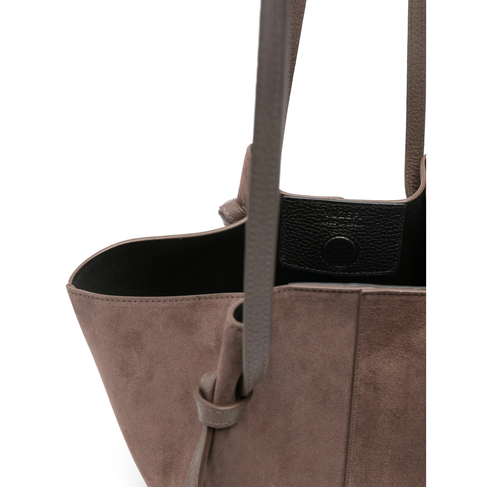 [YUZEFI] Shoulder bag FW26 MOCHI SUEDE NUTME