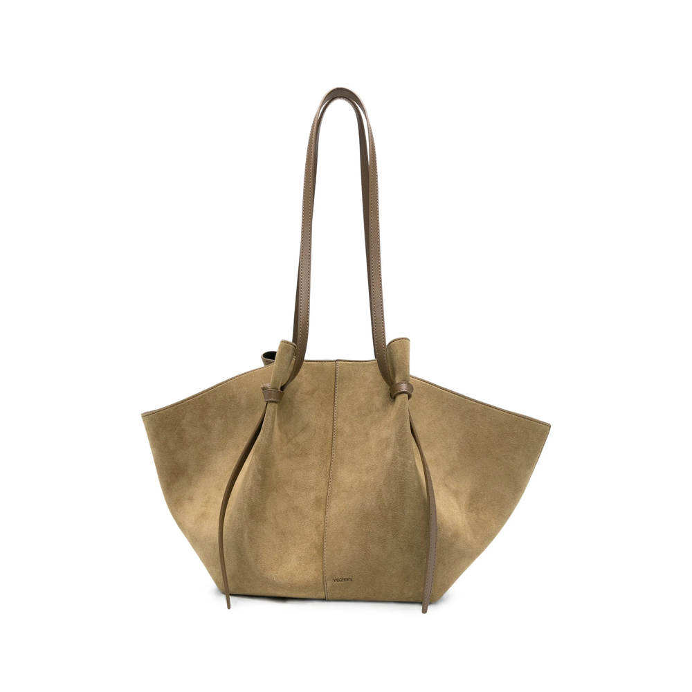 [YUZEFI] Shoulder bag FW26 LARGE MOCHI SUEDE FENNE