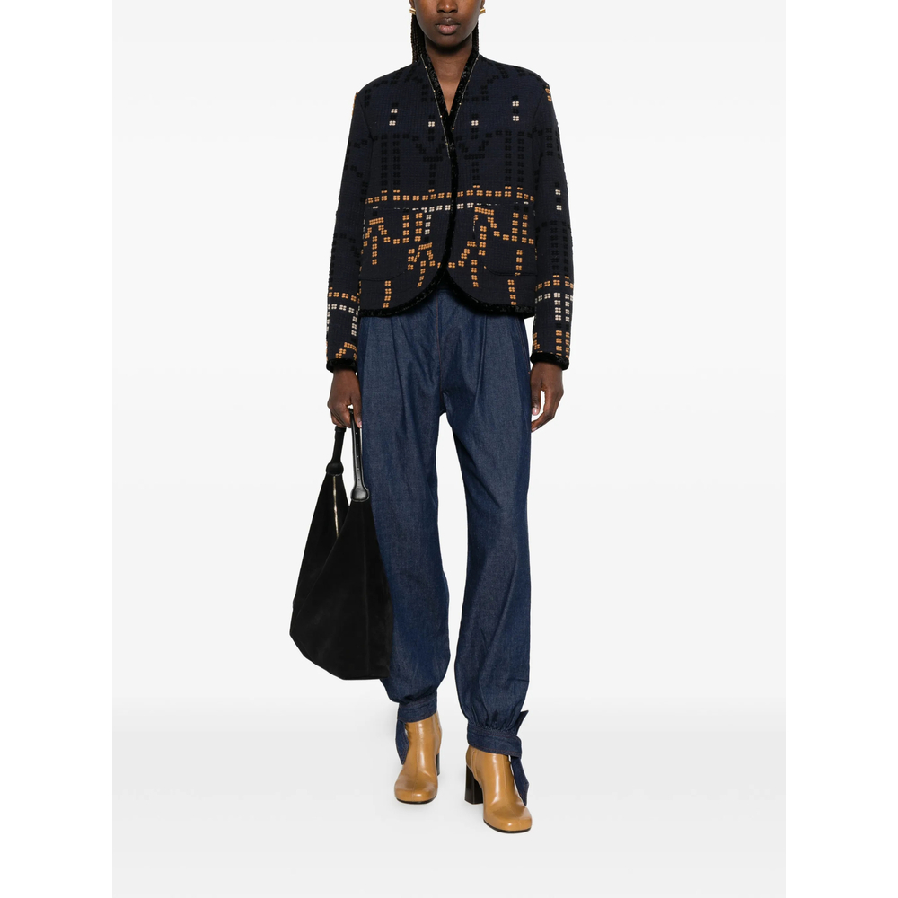 [Forte Forte] Bomber jacket FW26 15004  NOTTE