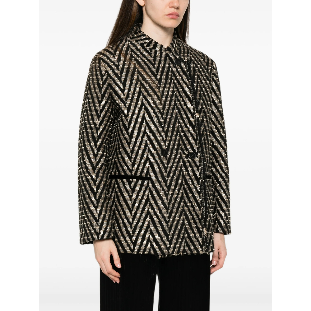 [Forte Forte] Coat FW26 15015  NERO