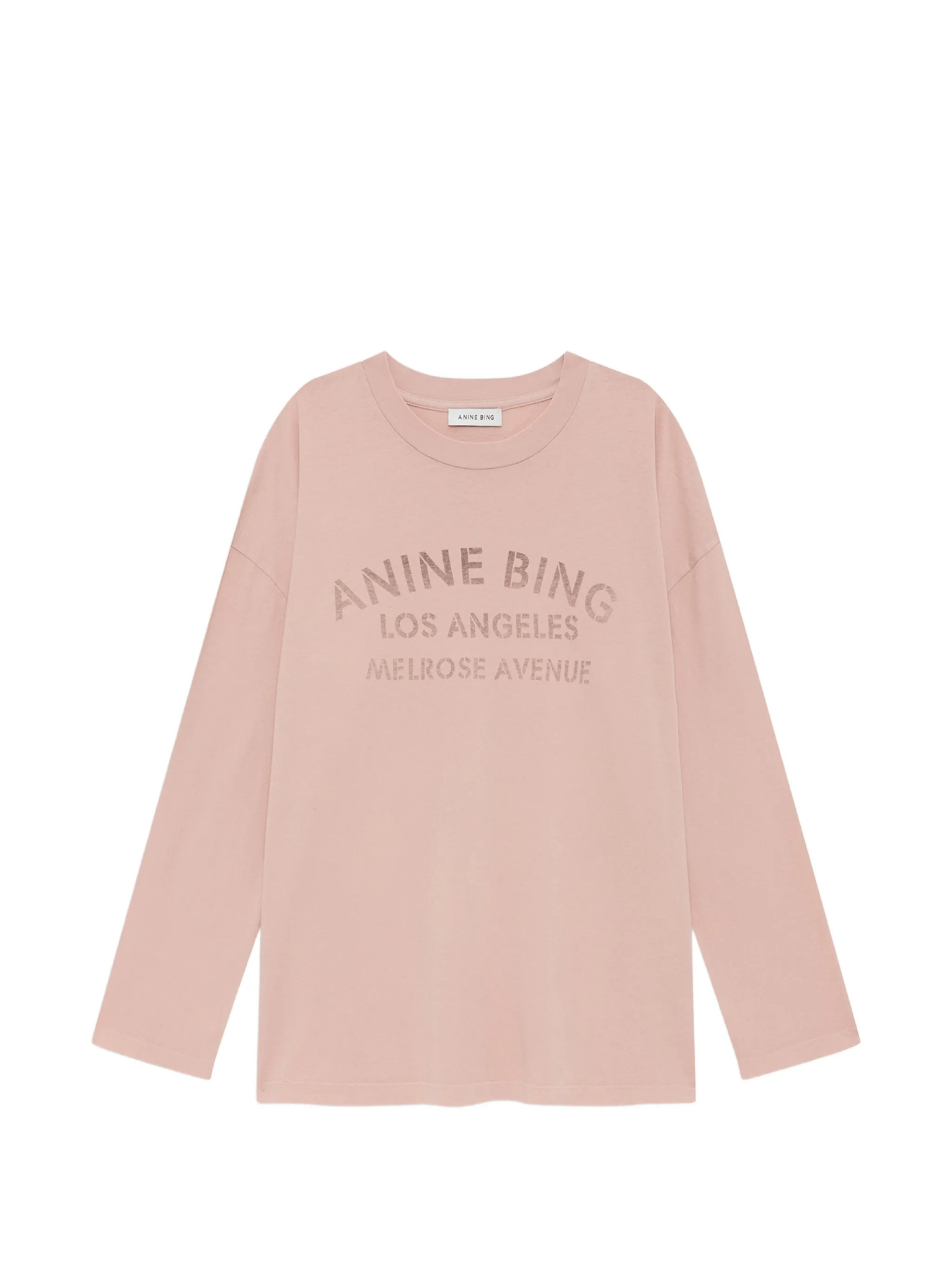[Anine Bing] T-shirts Long Sleeve FW26 A0812215PKI1