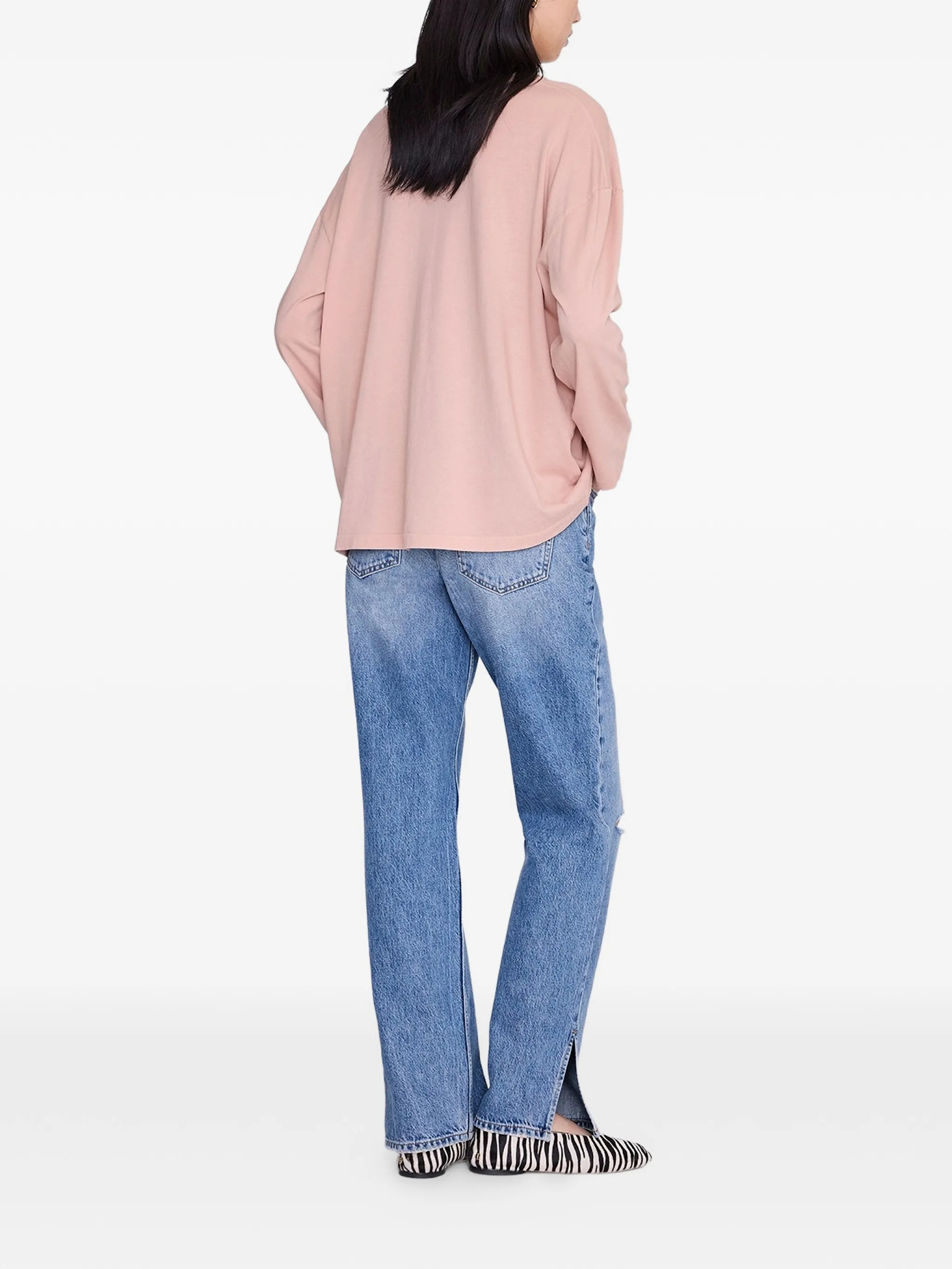 [Anine Bing] T-shirts Long Sleeve FW26 A0812215PKI1